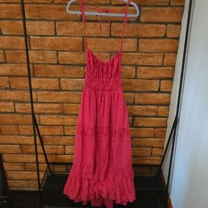 FP Movement by Free People Pink Backless Dress